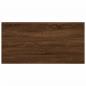 Preview: Wandregale 4 Stk. Braun Eichen-Optik 60x20x1,5 cm Holzwerkstoff