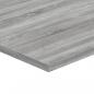 Preview: Wandregale 4 Stk. Grau Sonoma 80x40x1,5 cm Holzwerkstoff