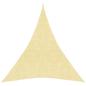 Preview: ARDEBO.de - Sonnensegel 160 g/m² Beige 4x5x5 m HDPE