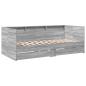 Preview: Tagesbett mit Schubladen Grau Sonoma 90x190 cm Holzwerkstoff