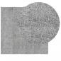 Preview: Shaggy-Teppich PAMPLONA Hochflor Modern Grau 120x120 cm