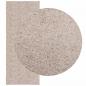 Preview: Shaggy-Teppich PAMPLONA Hochflor Modern Beige 80x200 cm