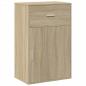 Preview: Beistellschrank Sonoma-Eiche 56,5x39x90 cm Holzwerkstoff