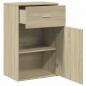 Preview: Beistellschrank Sonoma-Eiche 56,5x39x90 cm Holzwerkstoff