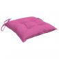 Preview: Stuhlkissen 2 Stk. Rosa 40x40x7 cm Stoff