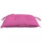 Preview: Stuhlkissen 2 Stk. Rosa 40x40x7 cm Stoff