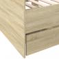 Preview: Tagesbett mit Schubladen Sonoma-Eiche 75x190 cm Holzwerkstoff