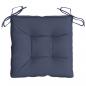 Preview: Stuhlkissen 4 Stk. Marineblau 50x50x7 cm Oxford-Gewebe