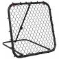 Preview: Fußball-Rebounder Verstellbar Schwarz 84x73x60-80 cm Stahl