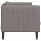 Preview: Sofa 2-Sitzer Taupe Stoff