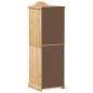 Preview: Kleiderschrank Corona 55x52x170 cm Massivholz Kiefer