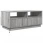 Preview: Couchtisch mit LED-Leuchten Grau-Sonoma 90x49x40 cm