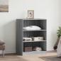 Preview: Kleiderschrank Grau Sonoma 77x48x102 cm Holzwerkstoff