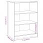 Preview: Kleiderschrank Grau Sonoma 77x48x102 cm Holzwerkstoff