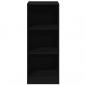 Preview: Kleiderschrank Schwarz 48x41x102 cm Holzwerkstoff