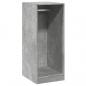 Preview: Kleiderschrank Betongrau 48x41x102 cm Holzwerkstoff