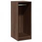 Preview: Kleiderschrank Braun Eichen-Optik 48x41x102 cm Holzwerkstoff