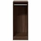 Preview: Kleiderschrank Braun Eichen-Optik 48x41x102 cm Holzwerkstoff