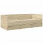 Preview: Tagesbett mit Schubladen Sonoma-Eiche 90x190 cm Holzwerkstoff