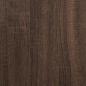 Preview: Bettgestell Braun Eichen-Optik 200x200 cm Holzwerkstoff