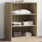 Preview: ARDEBO.de - Kleiderschrank Sonoma-Eiche 77x48x102 cm Holzwerkstoff