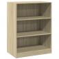 Preview: Kleiderschrank Sonoma-Eiche 77x48x102 cm Holzwerkstoff