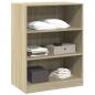 Preview: Kleiderschrank Sonoma-Eiche 77x48x102 cm Holzwerkstoff