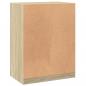 Preview: Kleiderschrank Sonoma-Eiche 77x48x102 cm Holzwerkstoff