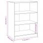 Preview: Kleiderschrank Sonoma-Eiche 77x48x102 cm Holzwerkstoff