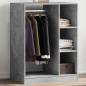 Preview: ARDEBO.de - Kleiderschrank Sonoma-Eiche 77x48x102 cm Holzwerkstoff