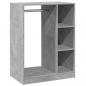 Preview: Kleiderschrank Sonoma-Eiche 77x48x102 cm Holzwerkstoff