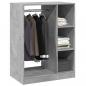 Preview: Kleiderschrank Sonoma-Eiche 77x48x102 cm Holzwerkstoff