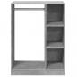 Preview: Kleiderschrank Sonoma-Eiche 77x48x102 cm Holzwerkstoff