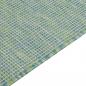 Preview: Outdoor-Teppich Flachgewebe 100x200 cm Türkis