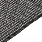 Preview: Outdoor-Teppich Flachgewebe 80x250 cm Grau