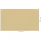 Preview: Zeltteppich 400x700 cm Beige