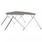 Preview: 4-Bow Bimini-Top Grau 243x250x131 cm