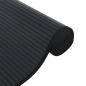 Preview: Teppich Rechteckig Schwarz 60x1000 cm Bambus