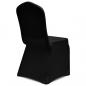 Preview: Stretch Stuhlbezug 4 Stück Schwarz