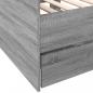 Preview: Tagesbett mit Schubladen Grau Sonoma 75x190 cm Holzwerkstoff