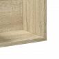 Preview: Wandschrank Sonoma-Eiche 75x18x16,5 cm Holzwerkstoff