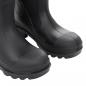 Preview: Gummistiefel Schwarz Größe 38 PVC