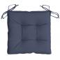 Preview: Stuhlkissen 2 Stk. Marineblau 50x50x7 cm Oxford-Gewebe