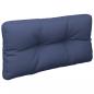 Preview: Palettenkissen Marineblau 80x40x12 cm Stoff