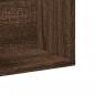 Preview: Wandschrank Braun Eichen-Optik 75x18x16,5 cm Holzwerkstoff