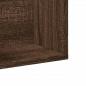 Preview: Wandschrank Braun Eichen-Optik 99x18x16,5 cm Holzwerkstoff