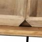 Preview: Couchtisch Mangoholz Massiv 110 x 55 x 42 cm 