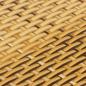 Preview: Balkon-Sichtschutz Hellbraun 400x80 cm Poly Rattan