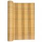 Preview: Balkon-Sichtschutz Hellbraun 600x90 cm Poly Rattan