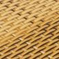 Preview: Balkon-Sichtschutz Hellbraun 600x90 cm Poly Rattan